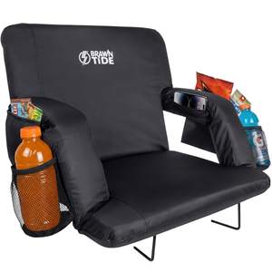 BRAWNTIDE Stadium Seat for Bleachers with Back Support - 3" Foam…
