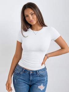 Trendy Queen Womens Fitted Short Sleeve Shirt… — main image