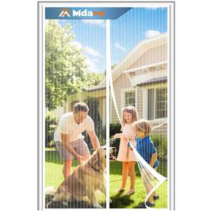 Magnetic Screen Door,Screen Door Mesh,Keep Bugs Out, Heavy-Duty Mesh…