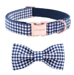 ARING PET Bowtie Dog Collar Adjustable Collars with Bow Tie for Small Medium…