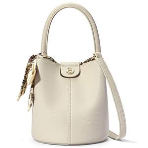 BOSTANTEN Small Crossbody Bags for Women Vegan Leather Purse Bucket bag |…