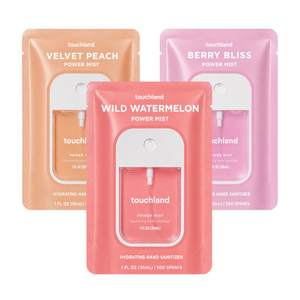 Touchland Juicy Trio Hydrating Hand Sanitizer Spray Set Travel Size |…