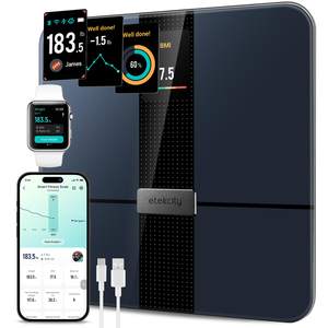 Etekcity Smart Scale for Body Weight and Fat, BMI, FSA Eligible…