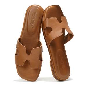 Project Cloud 100% Genuine Leather Sandals Women Flats For Women (Jannel) |…